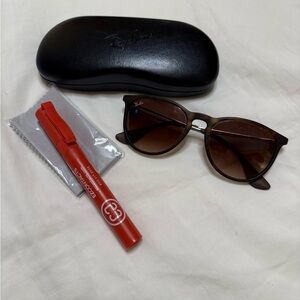 Rayban Erica Tortoise Brown Sunglasses